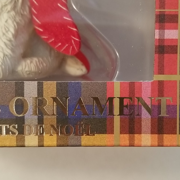 Sandicast Bichon Frise Christmas Ornament - Picture 2 of 9